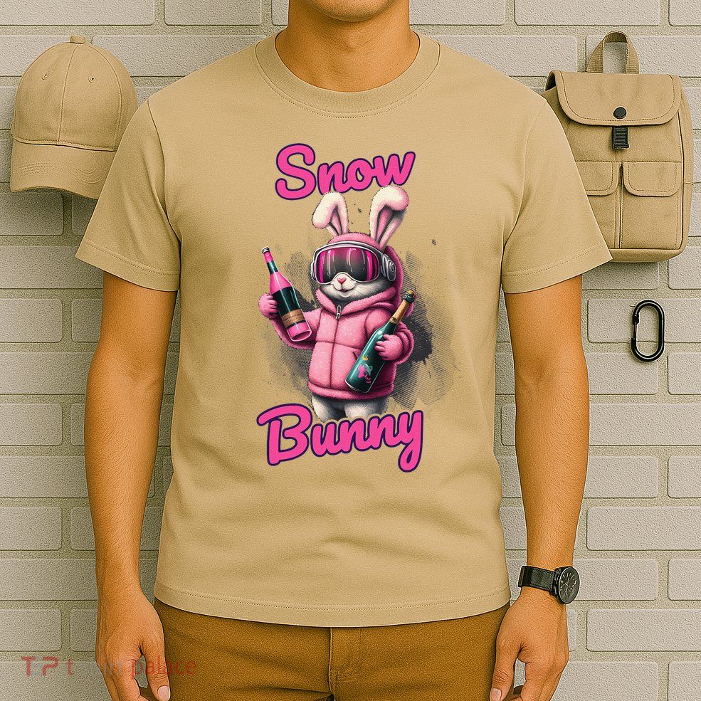 Skiing Snow Bunny Apres-ski Gift T-Shirt