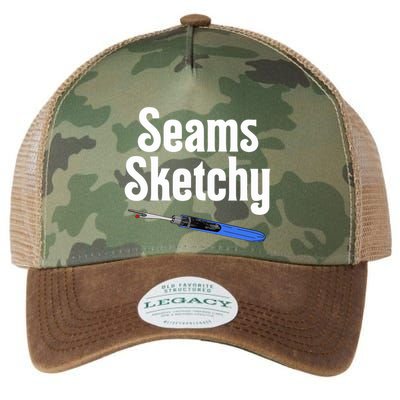 Seams Sketchy By Elonie Yoder For Coriander Quilts Legacy Tie Dye Trucker Hat