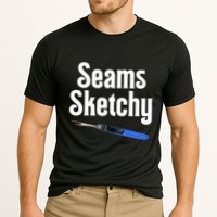 Seams Sketchy By Elonie Yoder For Coriander Quilts Performance Shirt