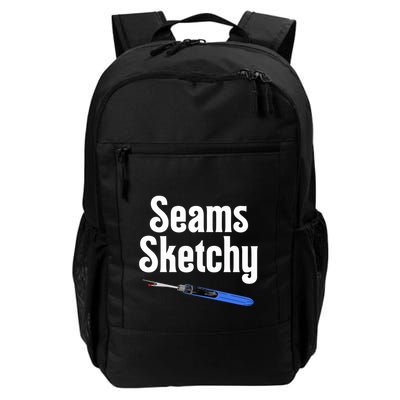 Seams Sketchy By Elonie Yoder For Coriander Quilts Backpack