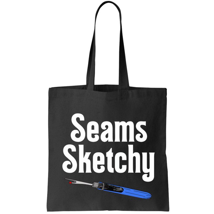 Seams Sketchy By Elonie Yoder For Coriander Quilts Bag