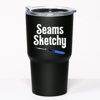Seams Sketchy By Elonie Yoder For Coriander Quilts Tumbler