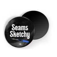 Seams Sketchy By Elonie Yoder For Coriander Quilts Magnet
