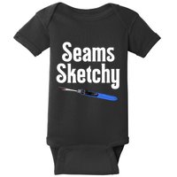 Seams Sketchy By Elonie Yoder For Coriander Quilts Baby Bodysuit