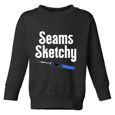 Seams Sketchy By Elonie Yoder For Coriander Quilts Toddler Sweatshirt