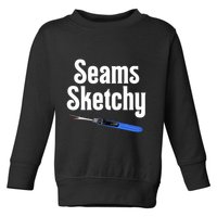 Seams Sketchy By Elonie Yoder For Coriander Quilts Toddler Sweatshirt