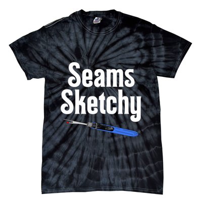 Seams Sketchy By Elonie Yoder For Coriander Quilts Tie-Dye T-Shirt