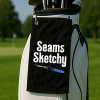 Seams Sketchy By Elonie Yoder For Coriander Quilts Golf Towel