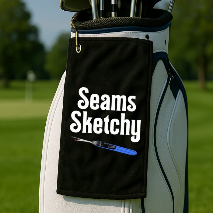 Seams Sketchy By Elonie Yoder For Coriander Quilts Golf Towel
