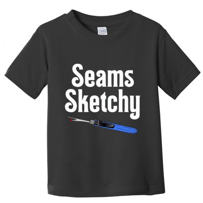 Seams Sketchy By Elonie Yoder For Coriander Quilts Toddler T-Shirt