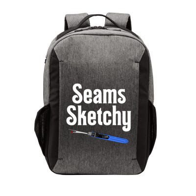 Seams Sketchy By Elonie Yoder For Coriander Quilts Vector Backpack