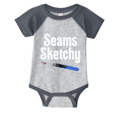 Seams Sketchy By Elonie Yoder For Coriander Quilts Infant Baby Jersey Bodysuit
