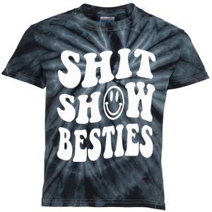 Shit Show Besties Kids Tie-Dye T-Shirt