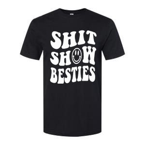 Shit Show Besties Softstyle CVC T-Shirt