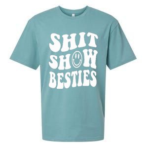 Shit Show Besties Sueded Cloud Jersey T-Shirt