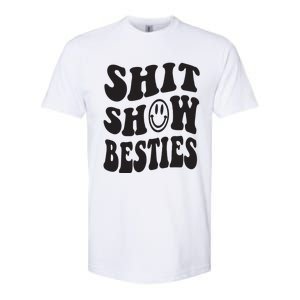 Shit Show Besties Softstyle CVC T-Shirt