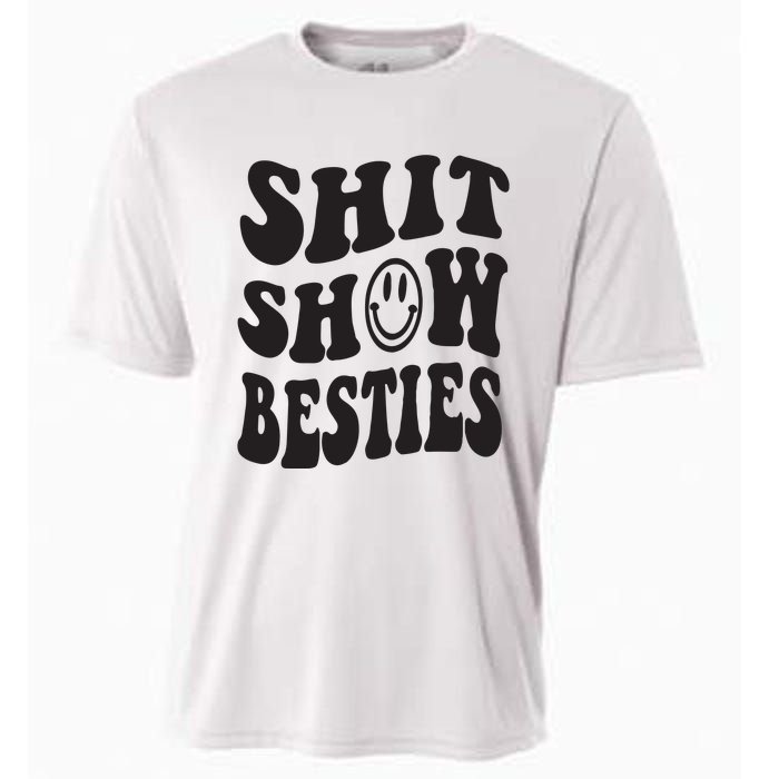 Shit Show Besties Cooling Performance Crew T-Shirt