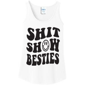 Shit Show Besties Ladies Essential Tank