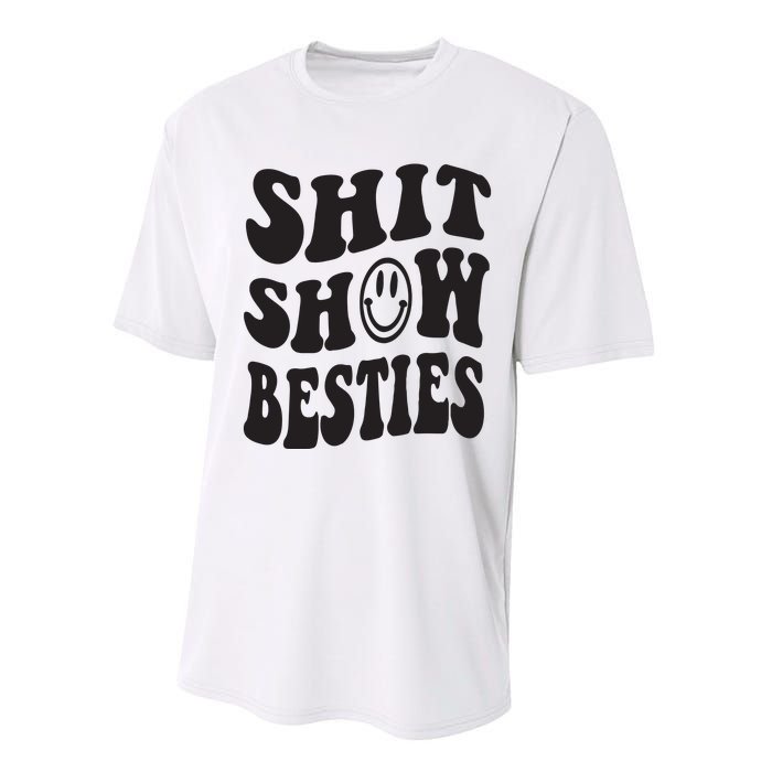 Shit Show Besties Performance Sprint T-Shirt