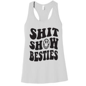 Shit Show Besties Women's Racerback Tank