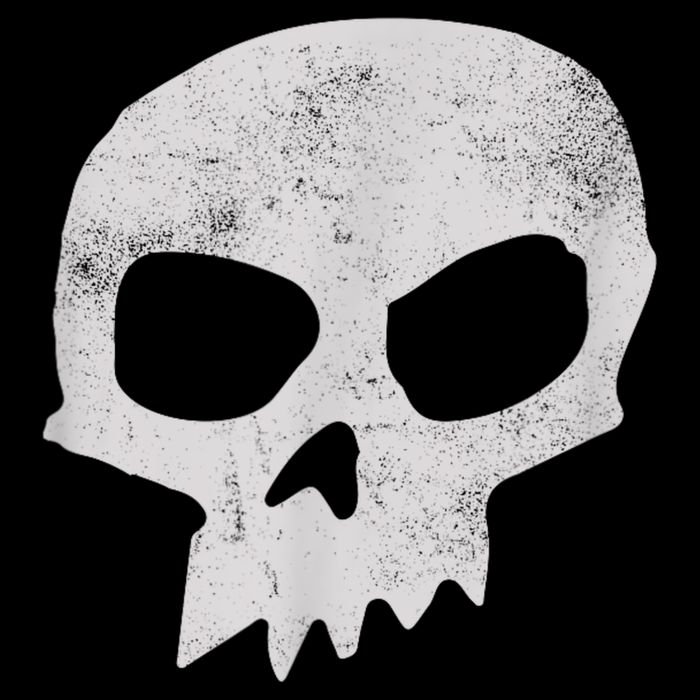 Sid Skull Black Cooling Performance Crew T-Shirt