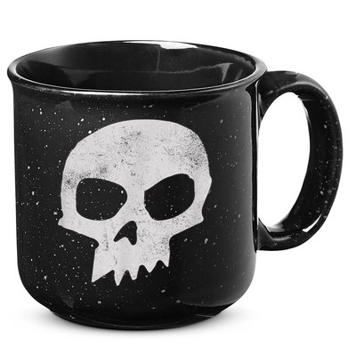 Sid Skull Black 15oz Campfire Ceramic Mug