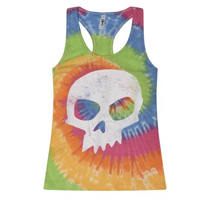 Sid Skull Black Womens Tank Top