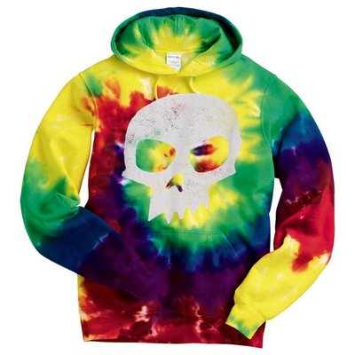 Sid Skull Black Tie Dye Hoodie
