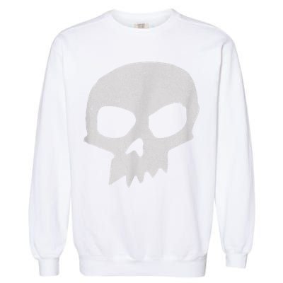 Sid Skull Black Garment-Dyed Sweatshirt