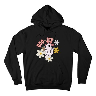 Spooky Season Cute Ghost Halloween Costume Boujee BooJee Hoodie