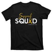 Support Squad Childhood Cancer Awareness T-Shirt