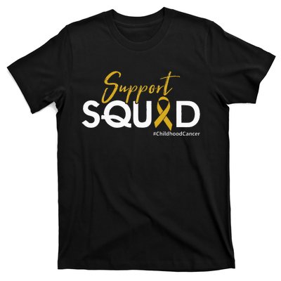 Support Squad Childhood Cancer Awareness T-Shirt