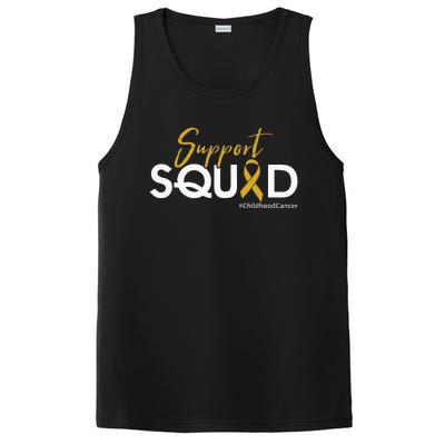 Support Squad Childhood Cancer Awareness PosiCharge Competitor Tank