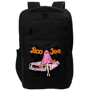 Spooky Season Cute Ghost Boo Jee Halloween Costume Gift Impact Tech Backpack