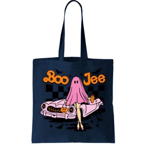 Spooky Season Cute Ghost Boo Jee Halloween Costume Gift Tote Bag