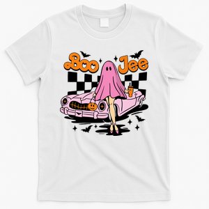 Spooky Season Cute Ghost Boo Jee Halloween Costume Gift T-Shirt