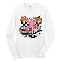 Spooky Season Cute Ghost Boo Jee Halloween Costume Gift Tall Long Sleeve T-Shirt