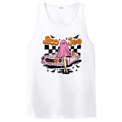 Spooky Season Cute Ghost Boo Jee Halloween Costume Gift PosiCharge Competitor Tank