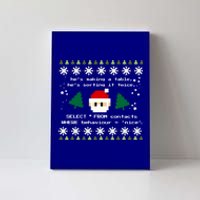 Sql Santa Claus Database Clause Developer Code Db Programmer Gift Canvas