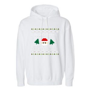 Sql Santa Claus Database Clause Developer Code Db Programmer Gift Garment-Dyed Fleece Hoodie