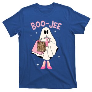 Spooky Season Cute Ghost Funny Halloween Boujee Boojee Gift T-Shirt