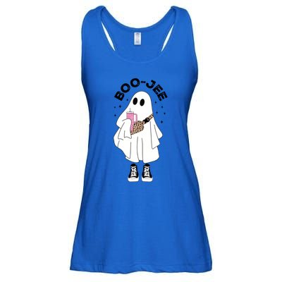 Spooky Season Cute Ghost Halloween Costume Boujee Boojee Cute Gift Ladies Essential Flowy Tank