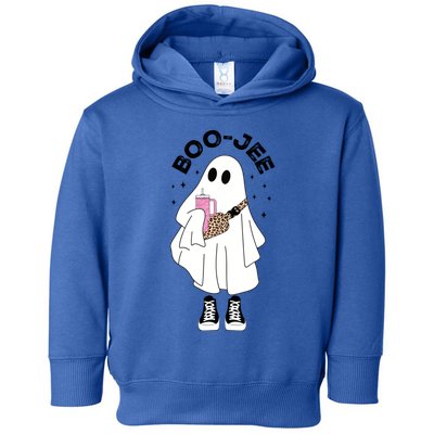 Spooky Season Cute Ghost Halloween Costume Boujee Boojee Cute Gift Toddler Hoodie