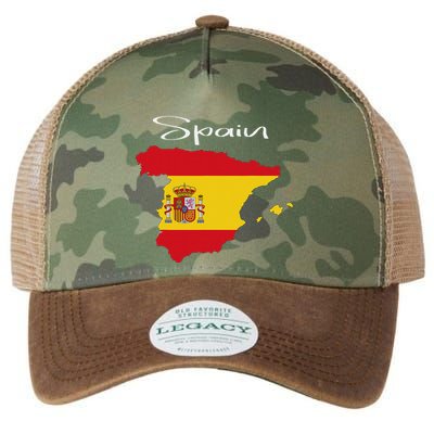 Spain Spanish Clothes Legacy Tie Dye Trucker Hat