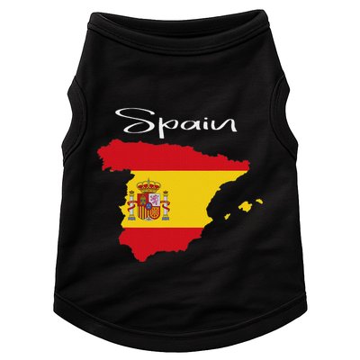 Spain Spanish Clothes Doggie Tank