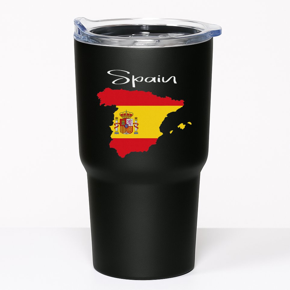 Spain Spanish Clothes Tumbler