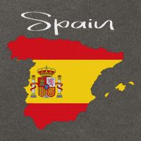 Spain Spanish Clothes Cotton Canvas Backpack