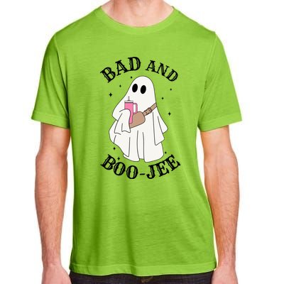 Spooky Season Cute Ghost Halloween Costume Bad And Boojee Gift Adult ChromaSoft Performance T-Shirt