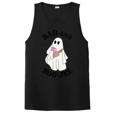 Spooky Season Cute Ghost Halloween Costume Bad And Boojee Gift PosiCharge Competitor Tank