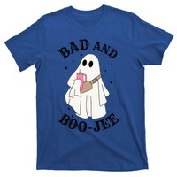 Spooky Season Cute Ghost Halloween Costume Bad And Boojee Gift T-Shirt